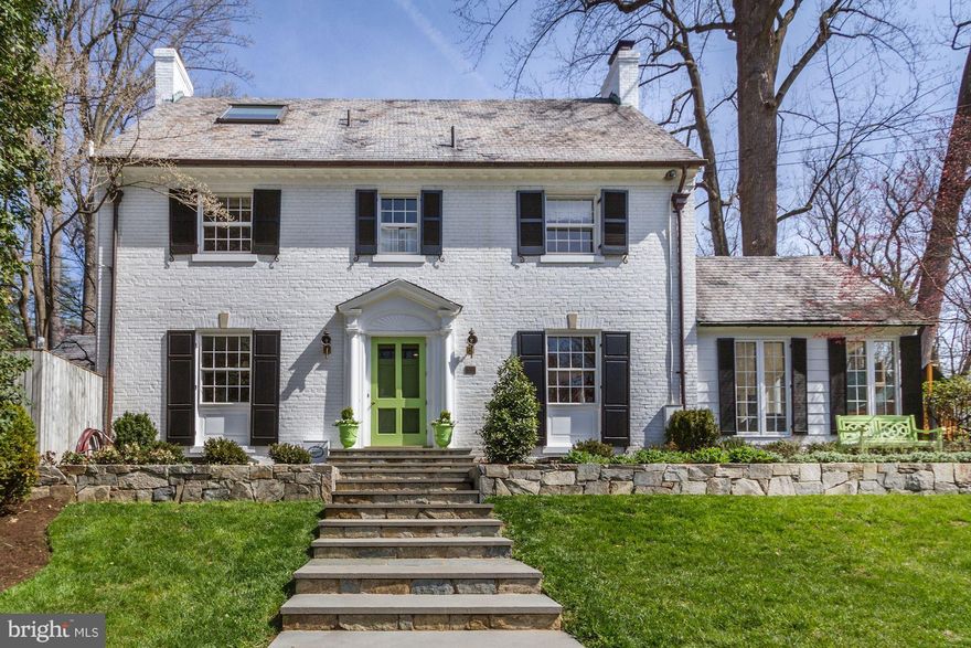 Just listed-Wesley Heights! Meticulously maintained 5 BR and 3.5 BA home with state of the art finishes, sun-drenched living spaces & a practical floor plan! Home is complete with a sizable swimming pool, flagstone terraces, and a finished lower level! Highly sought street in desirable neighborhood!