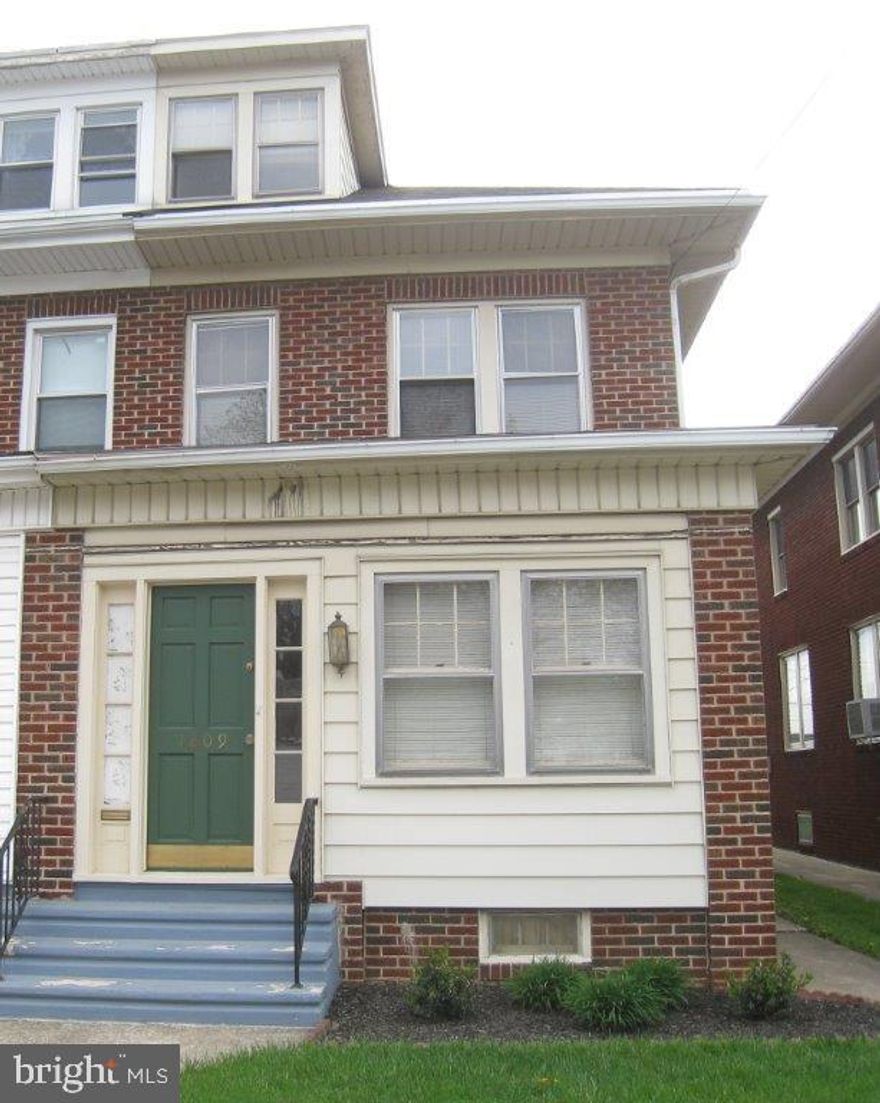 Spacious 3BR, 1.5BA brick semi-detached in North York Boro, close to Rt 30 & I-83.  Hdwd flrs, large DR, EIK, enclosed front & back porches, large floored walk-up attic, newer roof & furnace.  Fenced yard & 2-car GAR w/ new spouting & doors.