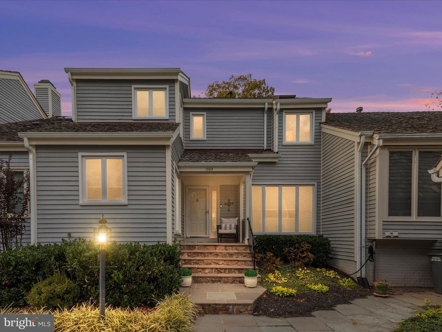 ***OWNER/AGENT***  Purchased in 2001 and lived in by owner/agent. Renovated/remodeled in 2022. **Culligan water treatment on lease conveys ($65 p/mo).  New windows (2023), hardwoods refinished (new h/w's installed in kitchen), new gas fireplace insert installed, marble surround and mantle.  Hardwood hearth. All custom window treatments (convey). Window seats in dining room and primary bedroom. New wallpaper in dining room and powder room on main. Updated/renovated baths on all levels, kitchen has new white shaker style cabinetry, white/gold quartz countertops, gold cabinet hardware and faucet hardware.  All baths have new vanities, kohler sinks and toilets, new faucet hardware, mirrors, light fixtures, paint/wallpaper. Main level offers office with custom builts ins and Double Glass French door entry. *built in safe. Lower level offers  family room with built ins and LVP flooring open to private deck. Expansive custom designed and built laundry room with refrigerator, cabinetry and storage behind sliders.  . Private bedroom and full updated bath.  Custom Designed and Built  bar area with chalk wall, wine fridge, sink and cabinetry with granite countertop.  Large (soundproofed) storage room.  2020 HVAC, 2021 Hot water heater. 2012 Roof and skylights (3) replaced.