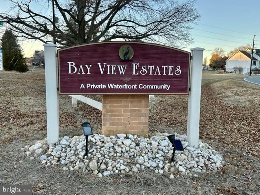 Welcome to Bay View Estates, a serene, water-oriented community in Earleville, MD! This .517-acre property is nestled in a private neighborhood along the picturesque Chesapeake Bay.  As a member of this exclusive community, you'll have access to three waterfront parks, each offering its own unique charm. The neighborhood also features a beach, boat ramp, and fishing pier—perfect for spending your days enjoying the sun, launching your boat, or relaxing with a fishing rod in hand. Public water is available with a hookup fee, and the property has already passed the required perc test. Don't miss the chance to build your dream home in this highly desirable location, where a water-oriented lifestyle awaits.