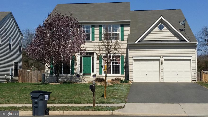 Spacious home in a quiet cul-de-sac. Gourmet kitchen with upgraded cabinets and corian countertops.  Master bedroom with trey ceilings, master bath with soak tub and separate shower with seat!  Finished basement with second kitchen and entry to patio and fenced in yard.  Don't miss this lovely home. Potential short sale.