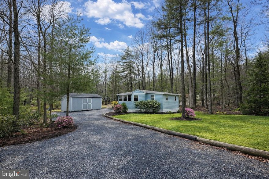 Tucked away on a private .23-acre lot in the desirable Gettysburg Hunting Camp community, this cozy one-bedroom, one-bath cabin has been completely remodeled and is ready for easy living. Bordering the beautiful Michaux State Forest, outdoor enthusiasts will love the direct access to nature, trails, and abundant wildlife.
Inside, new features include flooring, insulation, kitchen, & bathroom. The thoughtfully updated interior offers comfortable, low-maintenance living with laundry hookup already in place. Enjoy quiet mornings on the front deck and relax in the evenings on the covered rear porch overlooking your private wooded setting. A garden shed provides additional storage for tools or outdoor gear.

The property is serviced by a well and on-site septic/holding tank, making it ideal as a full-time residence, weekend getaway, or hunting retreat. If you’ve been looking for affordable, move-in-ready living surrounded by forest and tranquility, this is it.