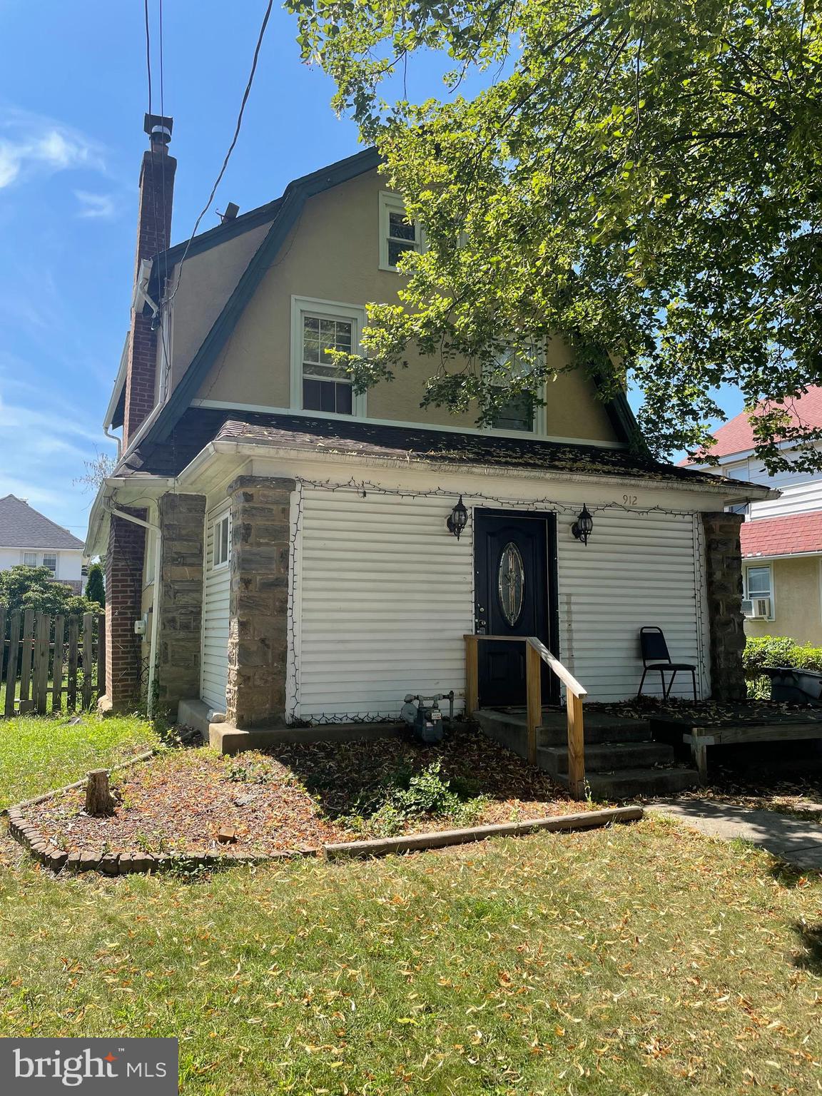 Great opportunity for a buyer to gain sweat equity! The home does need a new roof and needs cosmetic repairs. First Floor: Enclosed front porch, living room, kitchen that is open to the dining room, exit to the back yard. Second Floor: 3 Bedrooms and hall bath. Extra living spaces include 2 rooms in the walk up attic, enclosed front porch and finished basement with bathroom. Nice square fenced back yard. Detached garage and private driveway for 5 vehicles.