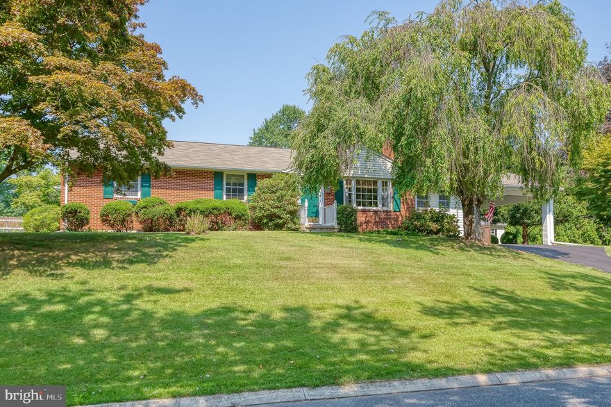 Welcome to 1818 Abelia Road, located in the sought-after Fallston School district. This updated rancher has been lovingly maintained by the original owners. Just inside the foyer you'll find hardwood flooring in the living room with fireplace leading into the dining room with crown and chair moldings. The kitchen was renovated with granite counters, backsplash and stainless steel appliances - including a brand new refrigerator and recent microwave and dishwasher.  There is luxury vinyl plank flooring that extends into the 11.5' x 23' family room addition with exit to the rear yard. The bedrooms also have hardwood flooring and primary bedroom has an attached and updated full bath. There is another renovated bathroom in the hall. The additional bedrooms are spacious, one with built-ins. The lower level is also finished with a large rec room, storage, laundry and workshop with exit to the cozy screened porch overlooking a patio and landscaped rear yard. There are gorgeous gardens along with a pond and storage shed. Enjoy the many improvements, including replacement windows, architectural shingle roof (2022), well pump (2020) and water heater (2021). There is a carport for covered parking that can be converted to a garage.