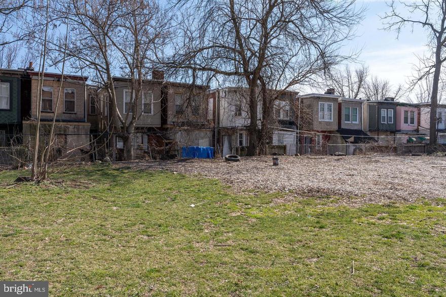 This lot is also available as part of a portfolio with 7 other lots in the 19132 and 19141 area. Can be purchased seperately or as a package. Great opportunity for investors, builders, or long term wealth building. Seller is motivated.