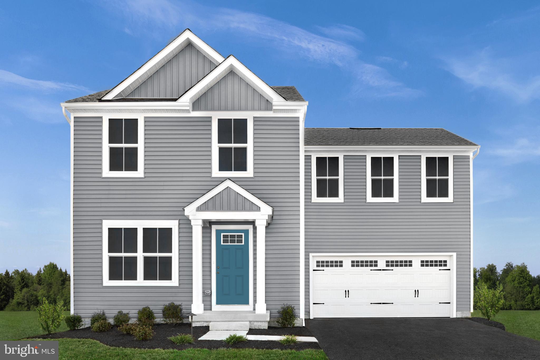 Come check out the to-be-built Birch at Cardinal Pointe. A 4-bedroom home that offers lots of space and a modern design at a price that won't break your budget. As you enter the foyer, the open first floor greets you with a light and airy feeling. A powder room is placed for convenience. The great room flows into the dinette and kitchen area so you never miss a moment with friends or family, while a coat closet by the garage door gives plenty of storage. An island lends a casual place to eat or entertain. Upstairs the generous space continues, with a broad stairway that leads to an open landing for a feeling of arrival. The bedrooms are over-sized and elegant, with even the secondary bedrooms sporting generous closet space. The primary bedroom sits off on a little wing of its own, perfectly accessible, but still private and removed from the hustle n bustle. It features a private bath and a fantastic walk-in closet. This home also allows for an optional basement! Just minutes from I-81 and less than 20 minutes from Hagerstown.
Come and visit the model at: 181 Santuary Drive, Hedgesville, WV 25427