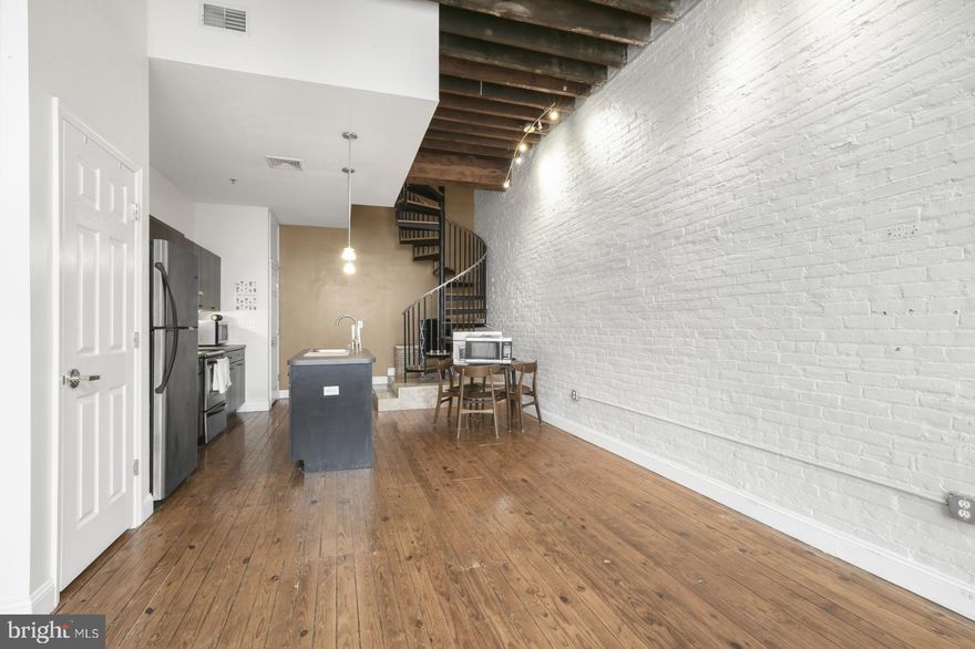 Available Early July:

Welcome to 141-45 N 2nd St #3A! This stunning 2-bedroom, 2-bathroom rental unit features exposed brick walls, large windows, in-unit laundry, hardwood floors, and so much more! Enter into the main floor, which boasts an open layout with the living room to the front overlooking historic 2nd Street. Character shines through in the exposed brick walls painted white and the overhead beams. Soak in the sun through your enormous windows accented by contemporary lighting fixtures within. There's a gorgeous stainless steel kitchen and an island with a sink for additional prep-space and storage. Off the kitchen is a closet with your washer/dryer and a marble-tiled landing that frames your iron spiral staircase. Upstairs, you'll find two sizable bedrooms with hardwood flooring and high ceilings. The larger, primary room offers a separate dressing area with 2 double-door closets and an ensuite bathroom. Enjoy a balcony boasting skyline views with enough space for a few chairs and small table. There's also a lovely shared patio space on the East side of the building with picnic table, chairs and a storage locker (approximately 6x8ft) in the basement of the building is included in your lease. Covered valet parking is available for $215/month at the nearby Parkomunium - call today!

Lease Terms:

Generally, 1st month, 12th month, and 1 month security deposit due at, or prior to, lease signing. Other terms may be required by Landlord. $55 application fee per applicant. Pets are conditional on owner's approval and may require an additional fee, if accepted. (Generally, $500/dog and $250/cat). Cold water is included. Tenants responsible for: electricity and cable/internet; The building is conveniently wired for Comcast. $200 building move in/out fee and move-ins are from 8am-8pm. Covered valet parking is available for $215/month at the Parkomunium. Landlord Requirements: Applicants to make 3x the monthly rent in verifiable net income, credit history to be considered (i.e. no active collections), no evictions within the past 4 years, and must have a verifiable rental history with on-time rental payments. Exceptions to this criteria may exist under the law and will be considered. Cosigners accepted.