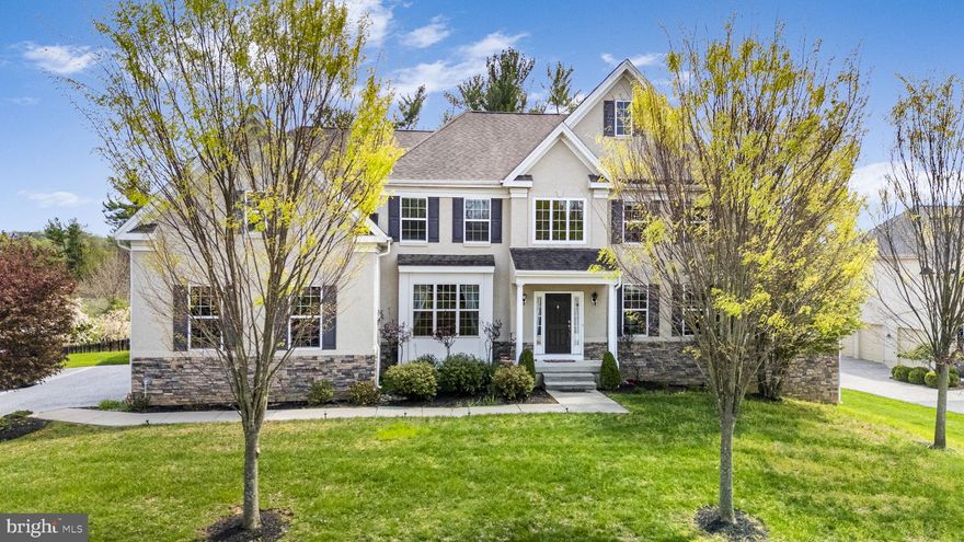 Welcome to an exceptional opportunity in the highly sought-after Chestnut Ridge community, located within the award-winning Downingtown Area School District and the nationally recognized Downingtown STEM Academy. This stunning Colonial-style home combines timeless elegance, modern luxury, and functional design, making it an ideal choice for discerning buyers. Boasting over 0.57 acres of beautifully landscaped property, this 5-bedroom, 3.5-bath residence offers spacious, light-filled interiors with a seamless blend of hardwood flooring and plush carpeting. Designed with both comfort and entertaining in mind, the open-concept layout provides generous living spaces and refined finishes throughout. The kitchen serves as the centerpiece of the home, featuring modern appliances, ample cabinetry, and space perfect for gatherings or everyday dining. The inviting living area, anchored by a charming fireplace, creates a warm and welcoming atmosphere ideal for relaxing or hosting. Upstairs, the expansive primary suite offers a private retreat, complete with a en-suite bath. Three additional, generously sized bedrooms, provide flexibility for family, guests, or home office needs. A convenient main-level laundry room enhances everyday functionality. The oversized side-entry 3-car garage adds both convenience and curb appeal. The basement is spacious and partially finished, with plumbing already roughed in for a future bathroom. The ceiling height has been elevated to support comfortable and practical completion of the space. Outside, enjoy the serene setting with gently sloping open space, perfect for outdoor entertaining, recreation, or simply unwinding in your private backyard oasis. Available starting June 1, 2026, with a minimum 12-month lease and option to purchase, this property provides a rare combination of flexibility, luxury, and long-term value. If you’re searching for a luxury home in Downingtown, a property in a top-rated school district, or a move-in-ready Colonial with premium features, this Chestnut Ridge gem delivers on every level. Schedule your private tour today and experience refined suburban living at its finest.