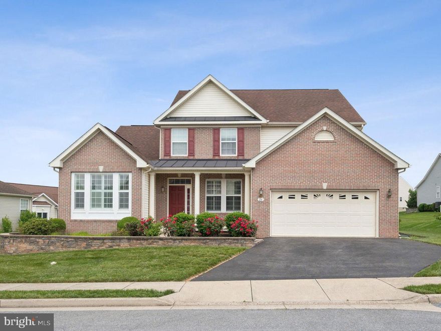 Welcome to this exquisite and rarely available two-story residence in the coveted 55+ community of Jermae Estates, beautifully situated on the Maple Run Golf Course. The first floor showcases elegant hardwood floors, a formal living room, and a formal dining room, providing an ideal setting for entertaining. The well-equipped kitchen features a gas stove, center island, and spacious pantry. Adjacent to the kitchen, the two-story family room offers a striking electric fireplace as its centerpiece. The primary suite, conveniently located on the first floor, boasts a generous walk-in closet and an en-suite bathroom with a double vanity and shower. This level also includes a separate laundry room off the two-car garage and a guest-friendly powder room.

Upstairs, discover three additional bedrooms, another full bathroom, and a versatile sitting room. The expansive basement presents endless possibilities for customization, whether you envision a home gym, additional living area, or a workshop and already includes a full bathroom. With its luxurious features, stunning views, and thoughtfully designed layout for comfort and accessibility, this home represents an exceptional opportunity within a highly sought-after community.