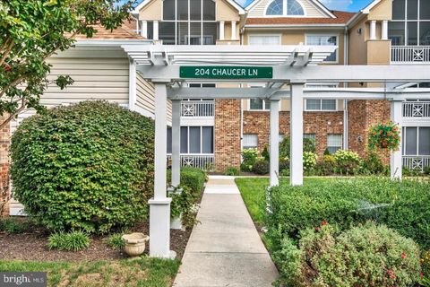204 CHAUCER LANE UNIT I BEL AIR MD 21014