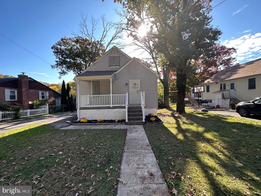 ***Recently Updated***Front Porch Cape Cod style detached home with 3 bedrooms, 1 full bath and 1 half bath located in Rosedale Terrace subdivision. Hardwood flooring in the living area, wall to wall carpet in all bedrooms, updated kitchen with stainless steel appliances, new paint, lights and fixtures. Huge fence backyard. Close to I695, Pulasky Highway, Batavia Park, Moore's Run Park and Back river. Buyer is responsible to verify ground rent if any, Seller will not redeem.