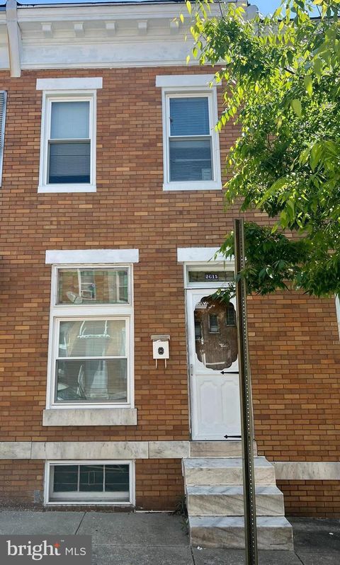 Townhouse For Sale - 2615 Mura Street<br/> BALTIMORE, MD 21213