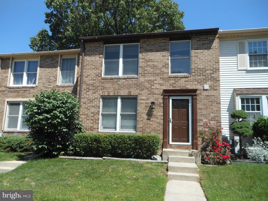 Attractive brick front town house in a quite neighborhood, located on a dead-end street. It has three finished levels, house is freshly painted and newly carpeted, family room, kitchen and dining area has laminate flooring. Upper level has three bedrooms, full bath. Master bedroom has walk/in closet and ceiling fan. Fenced patio in the backyard with a storage shed. House shows well, close to Baltimore, Annapolis, Ft. Meade and all the easy amenities of Anne Arundel County. Close to hospital and shopping centers, still secluded in quite wooded place. This newly updated Townhome is ready for move in. Spacious common area easy parking.