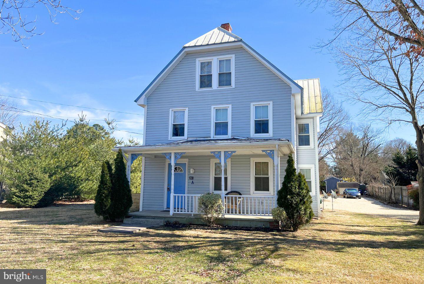 Don’t miss this rare investment property within the historic town of Centreville! This property is ideally located steps away from the Millstream walking trail, the Centreville Wharf and park, and Doc’s Riverside Grill. So many opportunities with this property such as keeping this as a fully rented duplex, living in one unit and renting out the other, or restoring this beautiful farmhouse to a single-family home! This property has been professionally managed for the past two years. The downstairs unit is a 2-bedroom 1 bathroom apartment, and the upstairs unit is a 2-bedroom 1 bathroom with a third-floor bonus room! Owner only pays for Water/sewer/trash. Reach out to schedule your showing!