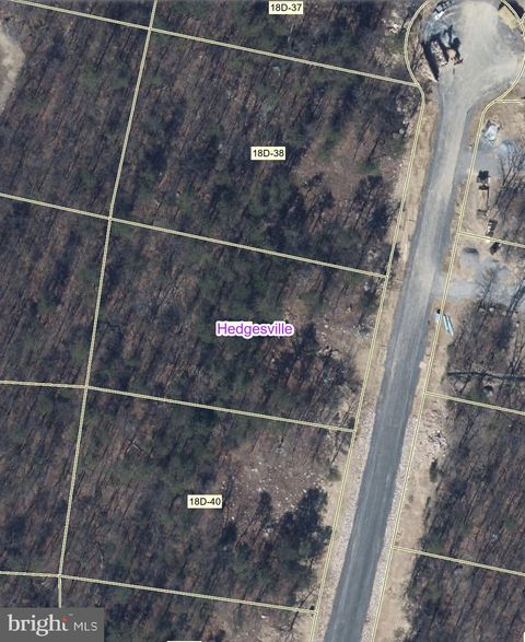 Lot 44, 45, and 46 SACHEM HILL HEDGESVILLE WV 25427