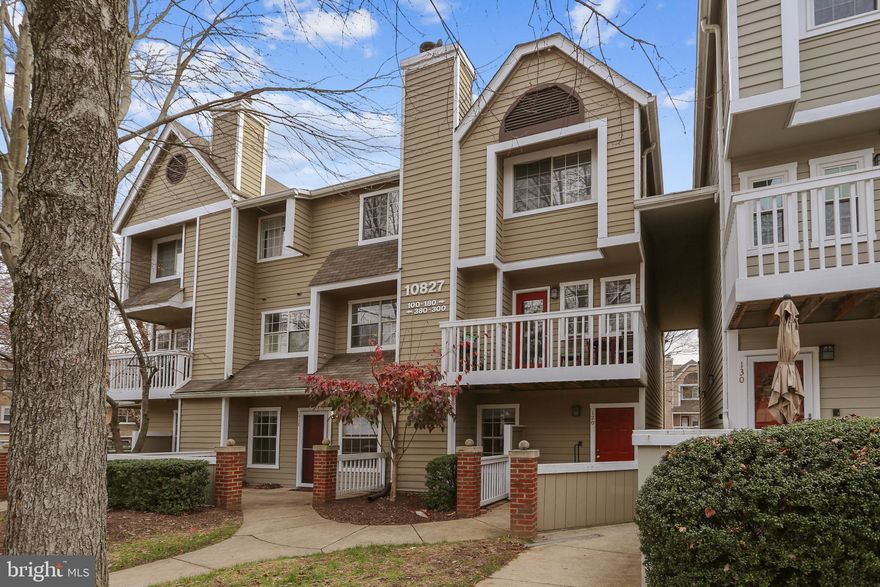 You will love this beautifully renovated and spacious 3-bedroom patio-level condo - rarely available floorplan in the desirable Gables of Tuckerman community in North Bethesda!  Ready to move right in! This unit has almost 1,100 square feet of living area on 1 level.  ONE LEVEL - NO STEPS! So whether you're inside or out, this is the place to be!  Newer kitchen with laundry area features wood cabinets and granite counters & a large pass-thru to the dining room.  Updated baths - New floors and carpet - Newly painted - 2 huge walk-in closets - wood burning fireplace - lovely front-facing outdoor patio - plenty of parking including reserved handicapped parking at the front door - level entry.   The primary bedroom features a large walk-in closet and en-suite full bath; tub/shower with ceramic tile surround and floor. Two additional bedrooms - one with a walk-in closet - are located on the opposite end of the condo with a second full bathroom.  If you want an in-home office with some privacy for Zoom calls, just use one of the bedrooms!  This is a most convenient location!  Less than a mile to Grosvenor-Strathmore Metro Station  - Close to shopping including Pike and Rose just a mile and a half away. Also so easy to get to the 270 spur within minutes of I-495 highways.  Easy to drive into Bethesda and DC, too.  Community amenities include a community center, club house, swimming pools, renovated fitness center, pool table, tennis courts, racquetball court, tot lots/playgrounds, and jogging/walking paths. This is a pet friendly community and walking paths allow you to enjoy the lovely outdoors.  You don't want to miss this one! Whether you're looking for more space, a better location for outdoor activities or proximity to public transportation or even closer to picking up meals at local restaurants & grocery stores, you've got everything right here!