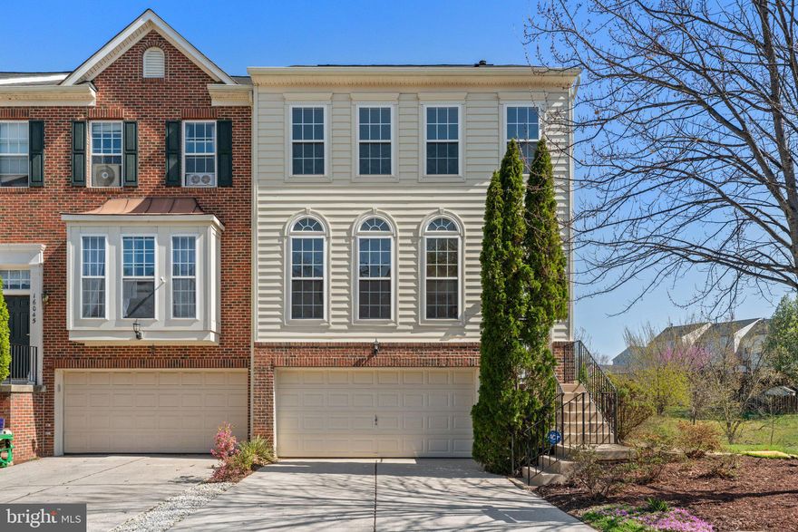 Don't Miss This Stunning 3400 Sq Ft End Unit Townhome with 2-Car Garage in Sought After Riverside Station! This 4 Bedroom, 3.5 Bath home features three levels of bumpouts, floor to ceiling windows with transoms, 9 ft ceilings, French doors, recessed lights, newly finished hardwood floors on the main and upper levels and has just been professionally painted.  The HVAC (w/ UV light air purifier) & Hot Water Heater are all newer. The gourmet kitchen offers 42" white cabinets, stainless steel appliances, granite countertops, tile backsplash, gas cooktop, double ovens, a pantry, an island w/ breakfast bar and a breakfast room. The main level also has a living, dining, family room and a sunroom that leads out to a deck with pergola and stairs. The master suite boasts a sitting room, tray ceiling, walk-in closet with custom built-ins and a luxury bath w/ jetted soaking tub, separate shower, double sinks and water closet. The spacious upper level hall bath has double sinks w/ granite counters. Laundry is convenient to the upstairs bedrooms. The fully finished lower level has a fourth bedroom, full bath and large rec room that walks out to a beautiful patio, fenced yard and shed. This home is situated at the end of the cul-de-sac and backs to common area. The HOA has a lot of wonderful amenities to include an outdoor pool, clubhouse, exercise/fitness room, playground, dog park, EV charging station etc. Great location, just minutes to Stonebridge Town Center, I-95, the Commuter Lot or a short walking distance to the VRE & Bus Stop. Enjoy the scenery of Neabsco Creek and Occoquan Bay or visit the nature trails at nearby Leesylvania State Park or Neabsco Regional Park.