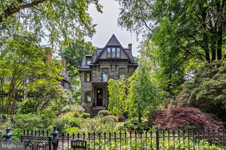 Available August 1st, this historic Queen Anne Victorian is surrounded by lush gardens, filled with natural sunlight, and tucked away on a quiet street.  From the grand front porch, you'll enter the home to be greeted by tall ceilings, hardwood floors, and original detailing - this floor includes a mudroom, living room, dining room, half bath, sunroom, and updated kitchen.  Both the main and back staircases bring you to the second floor complete with a primary suite, 2 additional bedrooms, and a full bathroom/laundry room combo.  The third floor of the home has 2 additional bedrooms and another full bathroom.  Along with ample closet space, the fully unfinished basement is ideal for storage - and also allows for access to the exterior.  Beyond the interior of the home, the expanse and fully-fenced backyard also contains a fish pond, deck off of the kitchen, and a large patio space.  Walkable to all shops and restaurants on Germantown Avenue, the Wissahickon trails, and just steps from Septa train station.  Minimum lease term is 12 months with potential option to renew for another year.