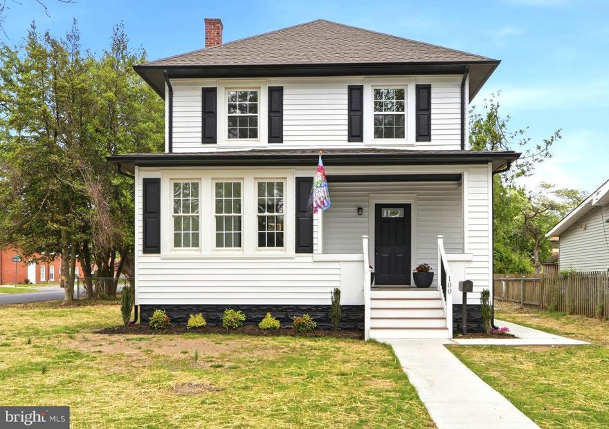Move-in ready!!!  An exceptionally rare, custom-crafted home located on a corner lot in the heart of historic Olde Glen Burnie.  4 Bedrooms, 3.5 Baths with loft, four levels total.

Thoughtfully reimagined with high-end finishes and timeless design, this home showcases true pride of craftsmanship at every turn.

Stunning front covered porch, a striking grand entryway with built-in bench sets the tone, leading into a sun-filled open layout featuring hardwood flooring installed on a distinctive 45-degree angle, adds a unique touch, and the layout flows easily between the living room, separate dining area, and a flexible office or bonus space with French doors.

The kitchen is both stunning and functional, complete with quartz countertops/high-backs, 42” soft-close cabinetry, range hood, brand new stainless steel appliances, prep station kitchen sink, and a thoughtfully added breakfast nook. 

Every detail has been considered—from the central laundry with brand-new washer and dryer to the dual-zoned HVAC systems and instant hot water.

Private owner’s suite addition, complete with a fireplace, two closets with interior lighting, and master suite with large-format tile. 

Upstairs, you’ll find three spacious bedrooms, all with brand new carpet, a full bath with double vanity, and a finished loft that adds even more usable space.

The finished basement features a potential in-law suite or studio with its own entrance, kitchenette with matching finishes, full bath with a custom walk-in shower, and an additional washer/dryer hookup.

Fenced in backyard and an impressive detached two-car garage with electric and multiple access points. 

Brand-new architectural roof, new gutters, no HOA or front foot fees, this home delivers.  

Perfectly positioned in Glen Burnie’s true historic core, this location offers unmatched convenience—just minutes to Ritchie Highway, Crain Highway, BWI Airport, and easy access to Baltimore, Annapolis, and Washington, D.C. 

Homes of this size and finish are rarely available.  A one-of-a-kind opportunity where custom design, modern comfort, and prime location come together seamlessly.  

Schedule a private showing today!!!  Expected date to market is May 3rd!!!