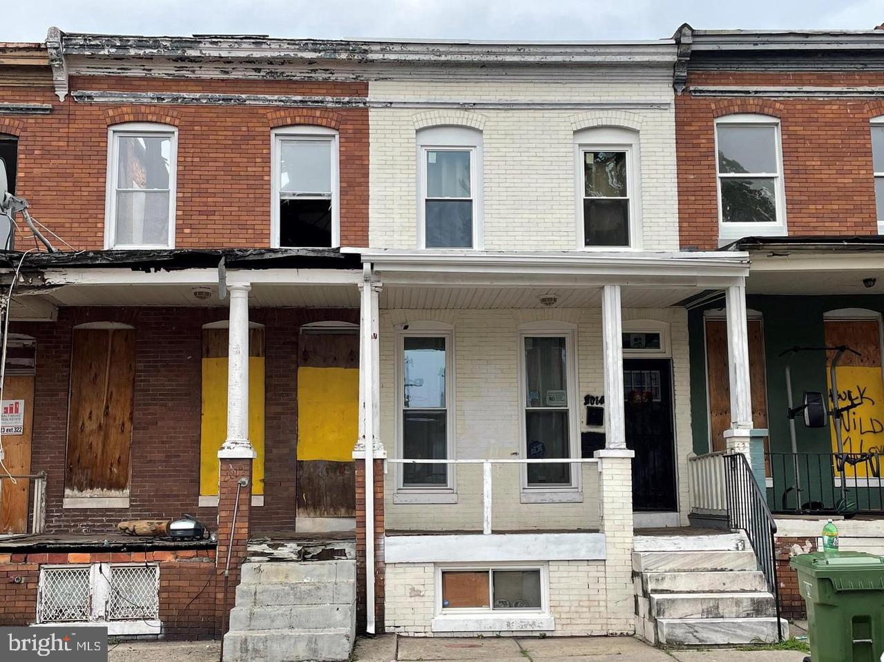 Charming 3-Bedroom Townhome with Investment Potential
Welcome to 2014 Robb Street, a classic 1915 porch-front rowhome in East Baltimore Midway. This two-story home features 3 spacious bedrooms, 1 full bath, and original architectural details.
The main level offers a traditional layout, while the upper-level hosts well-sized bedrooms. A new furnace and water heater were installed in 2023.
This property has great potential for investors or homeowners looking to renovate. Conveniently located near major roads, schools, parks, and public transit, it provides easy access to downtown Baltimore.
Sold strictly AS-IS. Contact your agent today to learn more!
