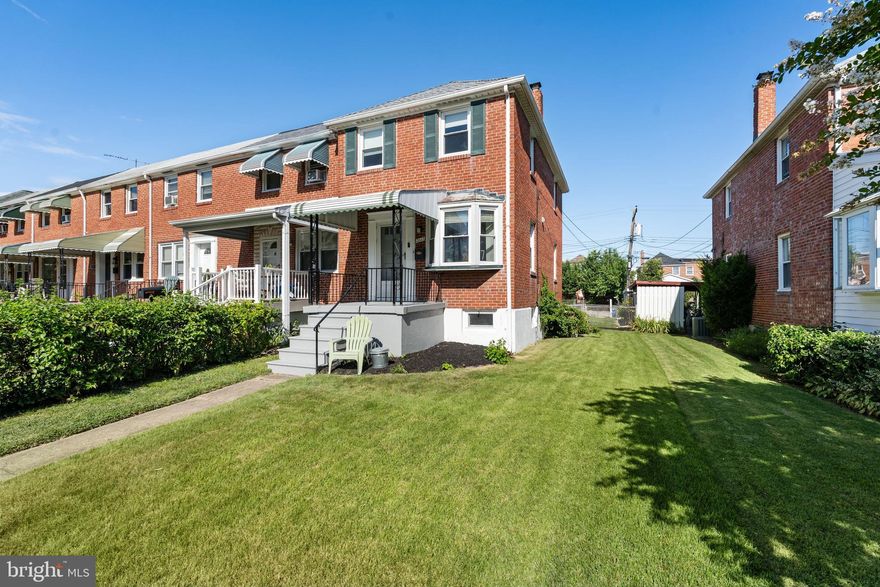 This end of group home has a lot to offer. A covered front porch for evening relaxing greets you.  Spacious living room leads to the separate dining area. Galley style kitchen with stove, microwave, dishwasher and plenty of counter space and storage.  Throughout the main floor there is LVP flooring. The main floor also has a half bath. The lower level is fully finished with plenty of room for entertaining and has the laundry area. The lower level is also done in LVP flooring. Lower level has walk out stairs to the rear yard. The upper level has 3 spacious bedrooms with a full bath and carpet throughout. The home has a fully fenced yard and offers off street parking for 2 vehicles. The home has just been completely painted and is move in ready!!!