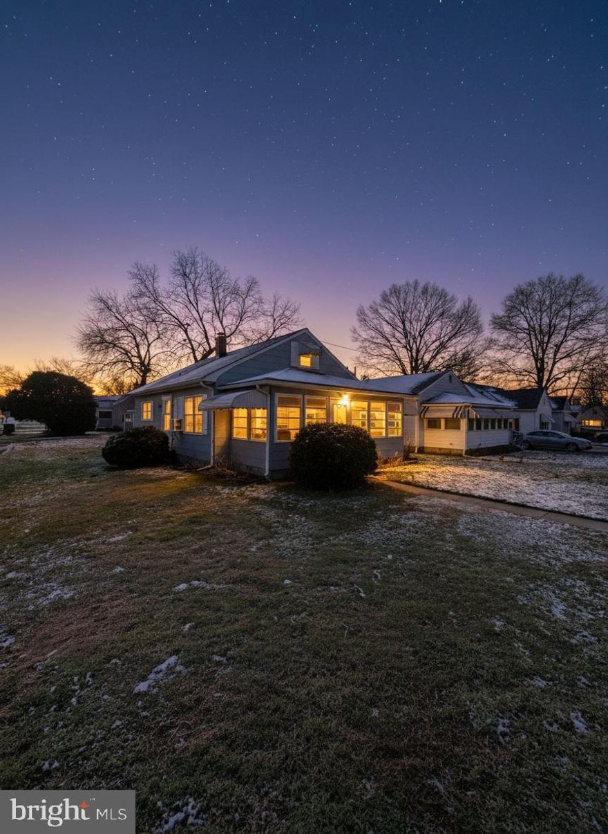 Welcome to 1200 Race St in Cambridge, MD — a charming 2-bedroom, 1-bath home situated on a corner lot with plenty of parking and convenient access to everything the area has to offer.

One of the standout features of this home is the spacious three-season front porch, providing a great place to relax, enjoy your morning coffee, or unwind in the evenings. The property also includes a rear parking area with a carport and storage shed, offering covered parking and extra storage space. In addition to the off-street parking, the corner lot location allows for plenty of additional on-street parking for guests.

This home is move-in ready for some, while also offering plenty of potential for the next owner to update and make it their own. With a little vision and some TLC, the property could truly shine. It also presents a great opportunity as a rental property or investment in a growing area.

Conveniently located just minutes from downtown Cambridge, you’ll have easy access to local restaurants, shops, parks, and the scenic waterfront along the Choptank River.

Whether you're looking for a primary residence, investment property, or Eastern Shore getaway, this home offers a great opportunity with room to add value.

IMPORTANT:
4 hour notice for showings. Home is Occupied, please do not disturbe occupent without a confirmed showing from the listing agent