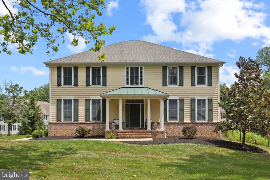 Gorgeous 5 bedroom colonial featuring a grand 2- story entrance. Spacious main level includes formal living and dining rooms, main level office and beautiful gourmet kitchen. Upper level Primary Suite boasts a cozy 3 sided fireplace, walk-in closet and bathroom with spa tub. Three additional bedrooms complete the spacious upper level. Two of the bedrooms are connected by a jack and jill bath and the third is perfect for guests with a private en suite bath. Lovely covered rear deck and partially finished lower level with rec room are fantastic for entertaining. The lower level also features an extra bedroom and full bathroom along with tons of storage space. Lot has an invisible fence installed for pets. Great location in close proximity to Old Ellicott City. You will not want to miss this extraordinary home!