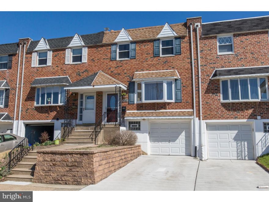 Great Curb Appeal and Pride of Ownership is evident throughout this beautiful Parkwood home!  Spacious Living room with new storm door, bay window and ceiling fan. Beautiful kitchen with Stainless Steel Appliances and Breakfast Bar. Ceiling fans in all the bedrooms and crown molding throughout the home.  Beautiful finished basement with powder room, laundry area and access to one car garage with auto opener.  Rear access to covered patio with ceiling fan, fenced in yard and storage shed.  New cement driveway and  replaced main soil line.  Easy access to Route 63(Woodhaven Rd.), US Route 1, I-95 and PA Turnpike. Local Activities: Parkwood Youth Organization and Junod Playground and Sprinkler Park.