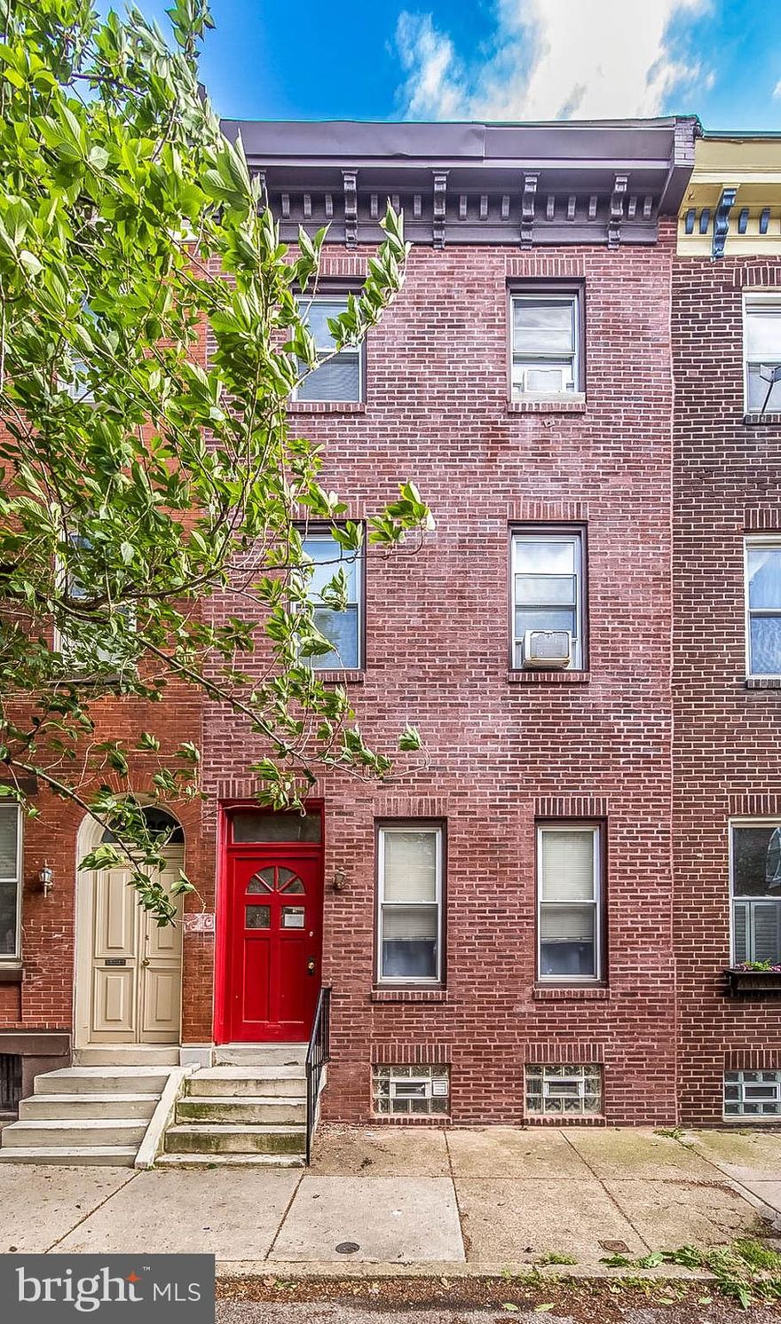 Rarely  offered triplex in desirable neighborhood. 1st floor   2 bed  2 bath  1550  bi level with access to rear yard 
lease end 10/26
2nd floor 1 bed 1 bath 1200 lease expiration 2/26
3rd floor efficiency 1 bath 850 month to month. 
This a great to  own a legal 3 unit in which only a few has hit the market. Close to Center city, Eastern State Penitentiary shopping and Fairmount Park. Solid investment
