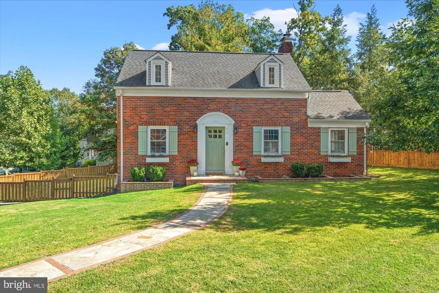 Welcome to 816 Chalfonte Drive in the desirable community of Beverley Hills! This beautiful Cape Cod is the perfect blend of traditional charm and modern updates featuring 2 bedrooms, 2.5 fully updated bathrooms, and a one car attached garage, sitting on a large corner lot. Walk through the front door and enjoy a cheerful living room adorned by a gas fireplace, great natural light, hardwood floors, and an easy flow to the rest of the home. A sunny and bright eat-in kitchen features white cabinetry, stainless steel appliances, and dutch door to the backyard. A separate dining area with another fireplace is the perfect space to spend holiday gatherings! Continue to the all-seasons room before walking out to spacious deck overlooking the backyard. - there is no shortage of outdoor space on this incredible lot!  Upstairs you'll find two generously sized bedrooms with great storage, shutters on all the windows, and a classically updated full bathroom with carrera marble tile.  The  lower level offers a flexible space for a recreation room, guest retreat, or playroom with tile floor, recessed lighting, and more storage. Don't miss the laundry room, another fully updated bathroom, and adorable washing station for laundry (or pets)! To top off this perfect home, enjoy having a one car garage and long driveway to accommodate 2 more vehicles. This home has been meticulously maintained and is move-in ready!  Perched in the middle of Alexandria City, this home is conveniently located within walking distance to playgrounds like the popular "pit playground", tot-lots, St Elmo's Coffee, Great Harvest Bread Company, Pizzaiolo, Shirlington, and more. Head down to Del Ray or Old Town for even more dining, shopping, Farmer's Markets, and community events. Live near easy access to Washington, DC, National Landing, and so much more! Welcome Home!