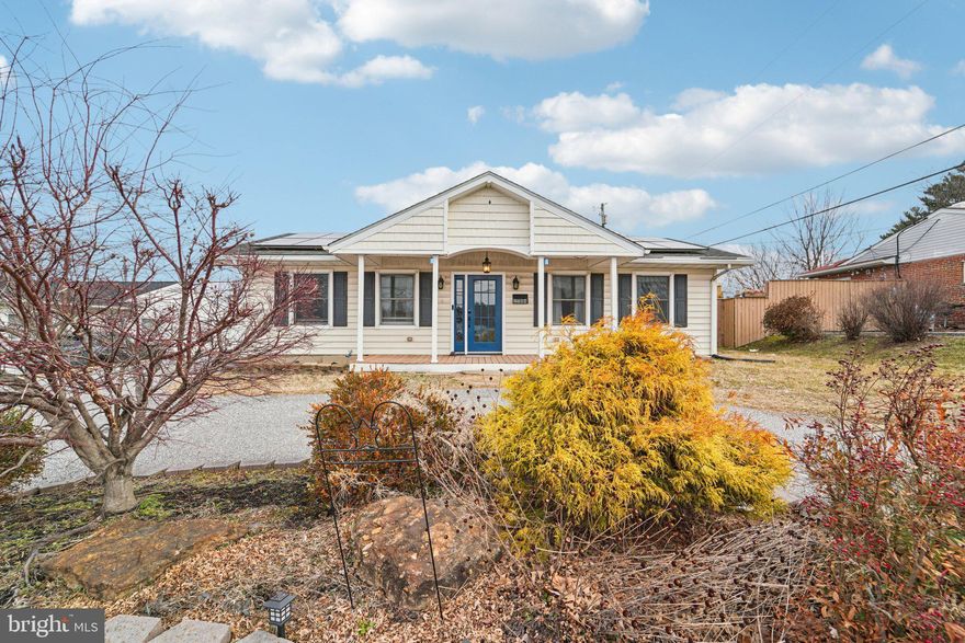 Completely updated open-concept rancher in the Woodcroft section of Parkville — county side, so you get county schools and county taxes. This one’s been redone and it shows. New luxury vinyl plank flooring runs through the main living areas, the ceilings are vaulted which makes it feel bigger than you’d expect, and the whole place has a clean, neutral look. Three bedrooms, two full baths, including a true primary suite with a large walk-in closet. Solar panels are owned (not leased) and convey with the home — so you’ll see the benefit in lower power bills. Out back, there’s a fully fenced yard with plenty of space to spread out, plus a shed for extra storage. Better Hurry!  Mortgage savings may be available for buyers of this listing.