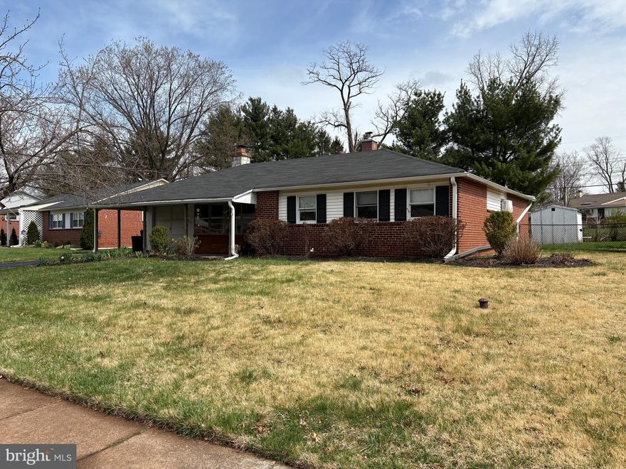 Tons of potential! You must check out this light filled ranch 3 bedroom  2 bath home in a quiet neighborhood. With a little TLC  this home could really be amazing. Enter the large family room  with a brick fireplace which is open to the dining area with picture windows overlooking the generous sized back yard. Next to the dining room is the kitchen and laundry room, Down the hall are 2 bedrooms which share the hall bath and the primary bedroom with an en-suite bathroom.