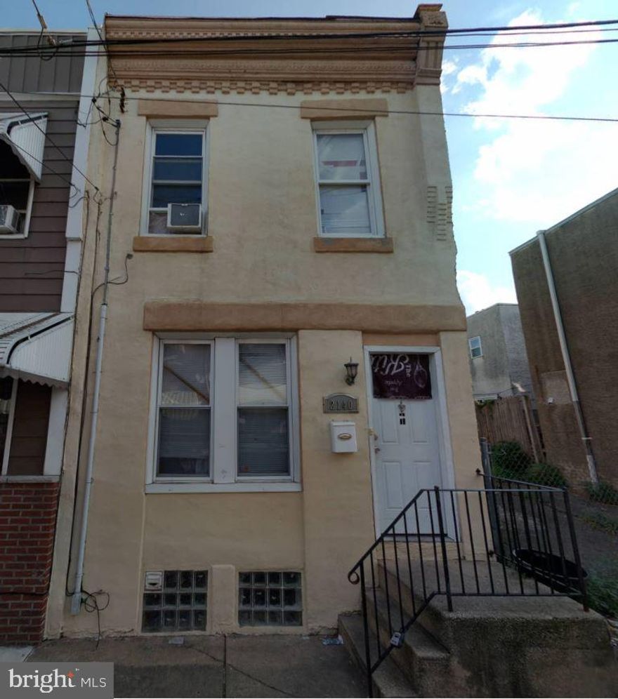 Welcome to 2140 Watkins Street, a well-maintained 3-bedroom, 1-bathroom single-family home located in the heart of South Philadelphia’s Point Breeze neighborhood. This property is currently tenant-occupied and in good condition, making it a great opportunity for investors or buyers looking for a move-in ready home with rental income already in place.

NOTE: The property will be sold in AS-IS condition. The buyer is responsible for U&O.