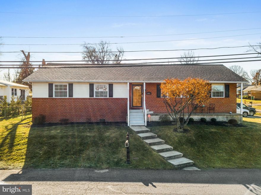 Beautiful well-maintained Ranch sits on a corner lot  Formal Living room, family room with wood-burning FP, eat-in kitchen, open to the dining room, Partially finished basement, open with plenty of Space for Entertaining, wood-burning FP,  with a pool table that conveys! The unfinished part of the basement has plenty of room for storage! Amazing back yard with deck,  in-ground pool, patio, and shed.  Driveway with room for 4 cars.