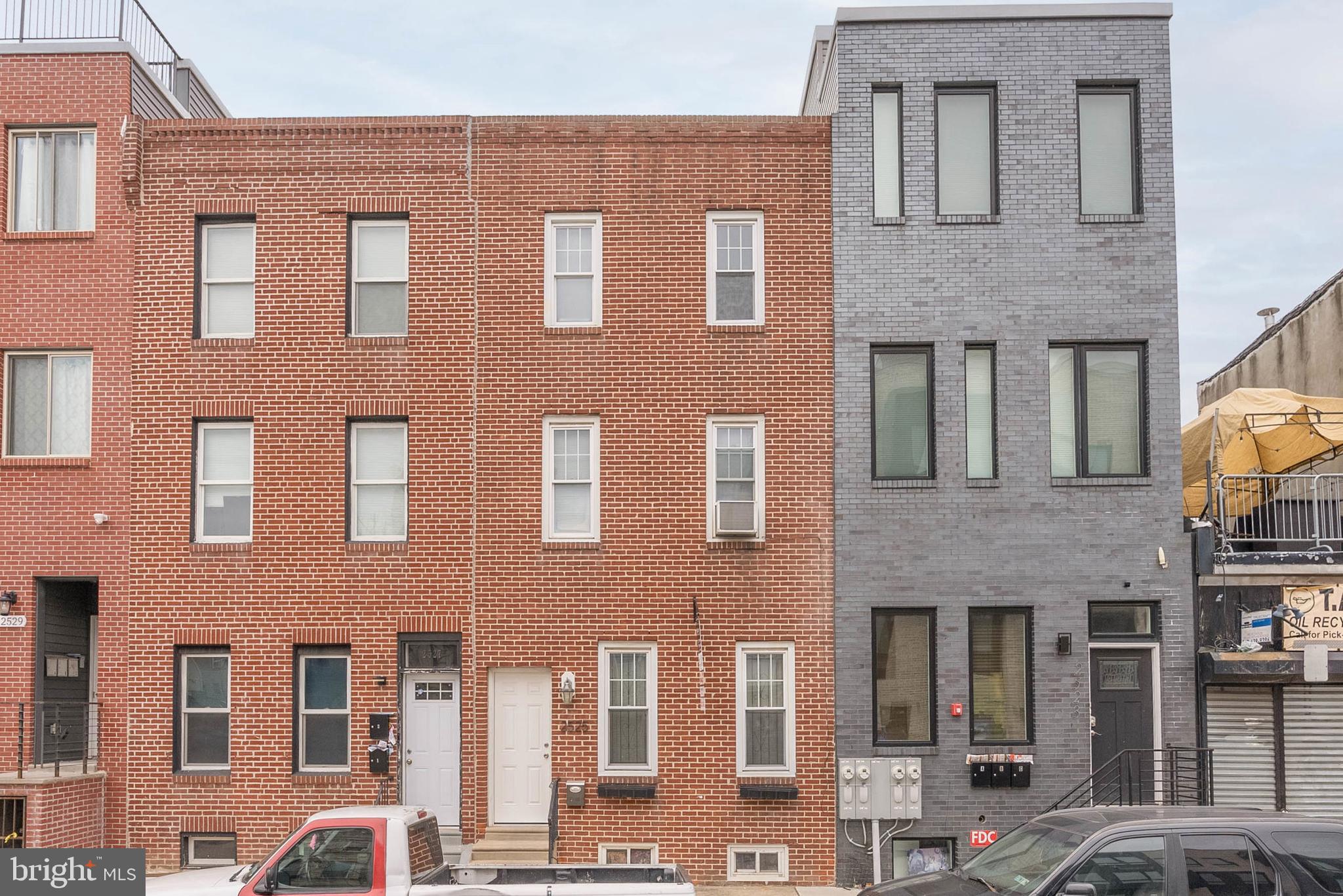Prime investment opportunity in a red-hot neighborhood! Welcome to 2525 N Front St, a fantastic 2-unit property just steps from public transportation and surrounded by rapid development. Whether you're looking for a solid income-producing asset or the flexibility to live in one unit and rent the other, this property offers incredible potential. The first-floor unit is a spacious 1 bed / 1 bath with a large backyard and access to a big basement for extra storage or potential expansion. The second-floor unit is an updated 2 bed / 1 bath featuring modern touches and ample natural light. Recent upgrades include a newer roof and additional improvements throughout. Currently tenant-occupied, the property can be delivered vacant or occupied, offering maximum flexibility for investors or owner-occupants. Don’t miss out on this high-demand location—contact the listing agent today for details!