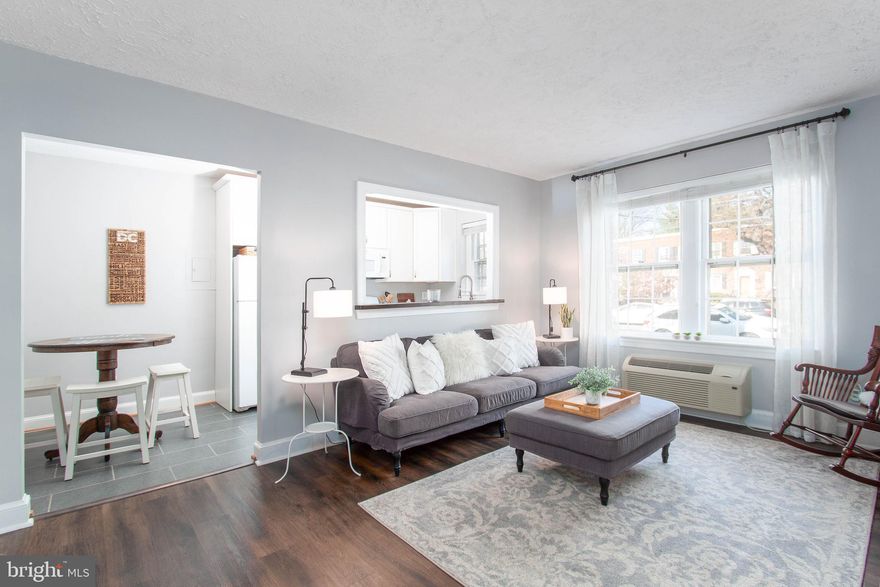 Location, Location, Location! Minutes to the Pentagon and DC! Short walk to restaurants, shopping, water front & public transportation! This garden style condo is ready for you and your pet to move in! Yes!... Pet friendly! Unit is updated and ready to move in! All you have to do is bring your personal belongings! Enjoy your off street permitted parking, pool and BBQ grills in the courtyard! Laundry room in building and extra storage space!