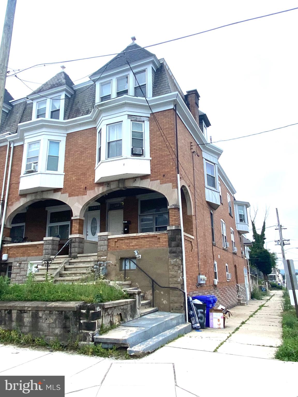 Welcome to this huge property, very well-maintained DUPLEX in the City of Reading. The first-floor apartment has two bedrooms, living, diving room, kitchen and one bathroom. Tenants pay $1,150.00/month. Lease ends on 03/30/2026. Tenants pay for electric and heat. Second apartment is a big 4 private bedrooms on the second and third floor, plus a very big living room, kitchen and bathroom. Tenants pay $1,500/month, lease ends on 02/01/2026, and tenants pay for gas and electric. The enormous fully finished basement with side entry is at street level and was done by the previous owner. The basement is rented month to month and tenants pay $1,000.00/month. In the back, there is an area converted on a studio rented at $860/month. This lease ends on 02/10/2026. Owners pays all the services of this area.
Finished area on the basement and the studio are approximately.
The gross monthly rent on this property is...$4,510.00 and yearly is.....$54,120.00
Showings will be only on: Monday-Wednesday-Friday-Saturday from 4:30Pm-6:30 PM . NO SHOWINGS ON SUNDAYS. 24 hours in advance is required by tenants occupied.