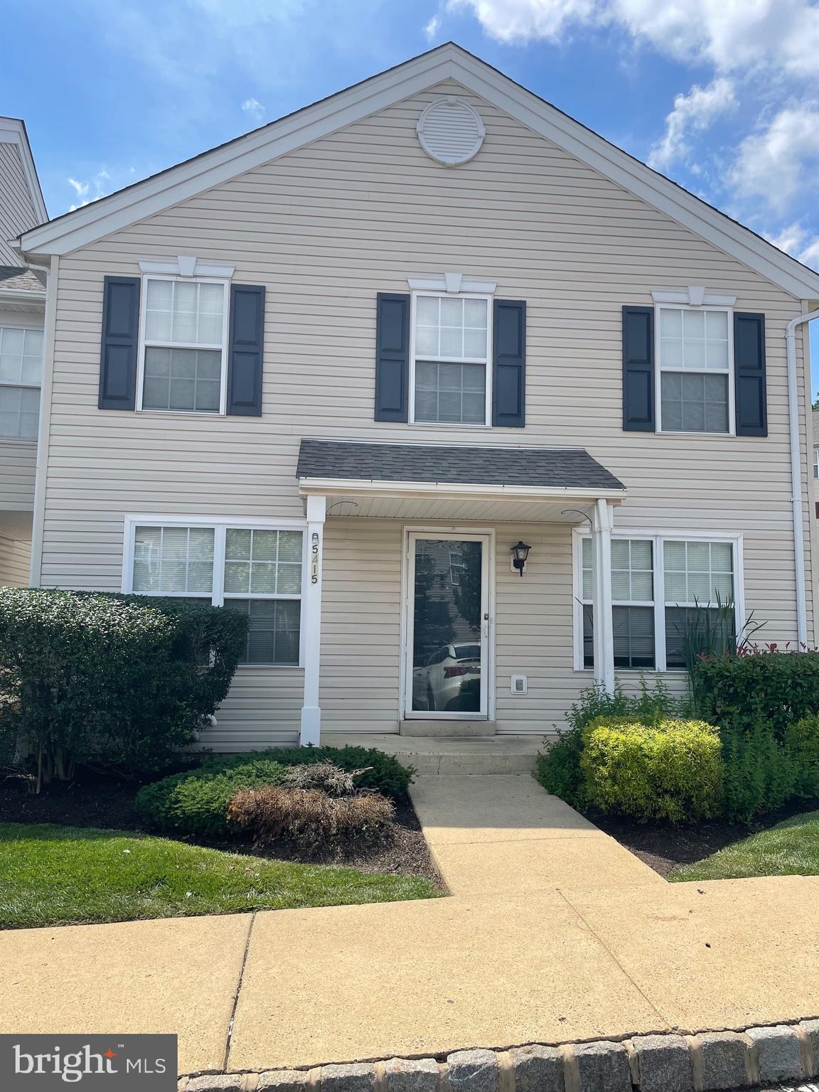 Welcome to one of the best location in the Patriots Ridge Community! This end unit townhouse features a private front, side yards. Freshly painted & new carpets, ready for its next owner. Step onto your private front roof covered patio and enter into a large living room and large dining room area with LVP floors and fresh paint throughout. The contemporary kitchen boasts natural Gas cooking range with exhaust hood, dishwasher, garbage disposal & a microwave appliances & fixtures, and a plenty of cabinets for storage. Also has a powder room off the living room. Upstairs, you'll find LVP flooring and fresh painted large master bedroom with two closets with mirror doors, also has ceiling fan and direct access to full bathroom with tub shower. The second bedroom is generously sized, with a ceiling fan. The partially finished basement is good for entertaining with new carpet flooring throughout, a laundry area with a washer and dryer, and endless possibilities. Located just minutes from Doylestown Borough and within the award-winning Central Bucks School District, this home is a one-of-a-kind opportunity. Don’t miss out!