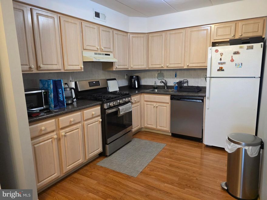 Experience comfortable, low-maintenance living in this beautifully updated 1,250 sq. ft. condo located in the heart of Northeast Philadelphia. This second-floor unit in a secure elevator building offers a perfect blend of modern finishes and community amenities. Large master bedroom featuring two separate closets—including a spacious walk-in—and a private en-suite bathroom with a stall shower. Oversized living and dining areas with fresh neutral paint and plush carpeting throughout. Sliding glass doors lead to a private balcony overlooking the quiet rear of the building. In-unit laundry with a washer/dryer combo located in the hallway. All-Inclusive Comfort: Condo fees cover most essentials: gas (heat/cooking), water, sewer, trash, snow removal, and common area maintenance. Parking: Includes one assigned parking space in a well-lit lot.
 Ideally situated within walking distance to the Krewstown Shopping Center and just minutes from the scenic trails of Pennypack Park.