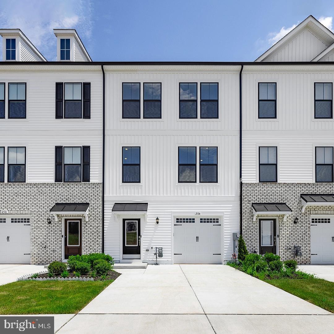 *OFFERING UP TO $12500 IN CLOSING ASSISTANCE WITH USE OF PREFERRED LENDER AND TITLE.*
Move in ready! Offering the only brand new townhomes in desirable Frederick, MD offering modern farmhouse exteriors at Tuscarora Creek East. Welcome to the Graham II, a stunning one car garage townhome. As you enter the lower level of the home through the main entryway you will discover a spacious foyer connecting to a spacious, light filled Rec Room with an additional full bath. On the main level of the home, you will be delighted to find a bright, open-concept kitchen with a sizeable island that seamlessly flows into the living room. This kitchen boasts stainless steel appliances with gorgeous quartz countertops and warm maple cabinets. Effortlessly entertain guests in this space and out onto your spacious composite deck — there's ample room for friends and family to gather! When you're ready to relax, retire to the primary suite, a generously sized getaway offering a large walk-in closet, and an ensuite bathroom complete with a dual vanity and seated tiled shower. For added convenience, the laundry room is positioned just down the hall, conveniently accessible from the primary suite and secondary bedrooms. Total square footage is 1904 including 3 bedrooms and 3.5 baths. Call for your personal tour today! *Photos may not be of actual home. Photos may be of similar home/floorplan if home is under construction or if this is a base price listing.