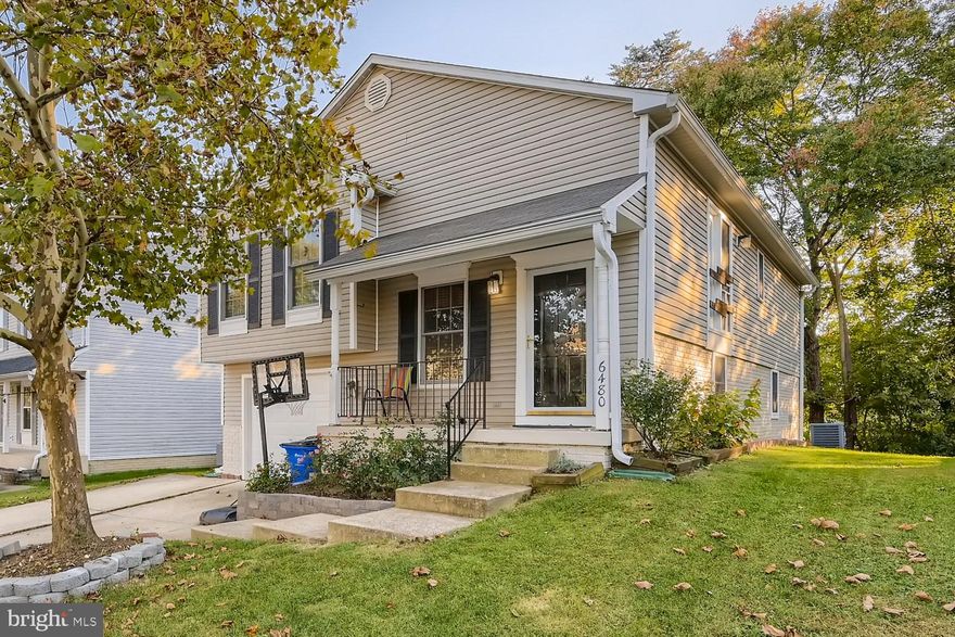 A covered porch welcomes you to this lovely home. Kitchen features island, pantry & opens to lg LR/DR. recently updates incl finished walkout lwr lvl w/family rm, FBA, 4th BR, walk-in closet, laundry rm w/sink & counters, great storage--possible in-law suite--newer crown molding, shutters, posts, outside trim, exhaust/ceiling fans. Furnace/heat pump  Garage workbench/storage