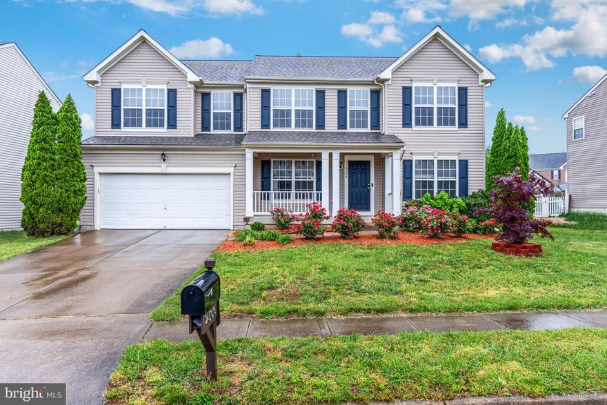 A must-see four-bedroom, 2.5-bath colonial in Falls at Lees Park. Spacious rooms and a large area upstairs that would be great for a kids' area or an office. Luxury vinyl plank throughout. Fenced-in backyard. Unfinished basement. Close to shopping and I95. No pets.