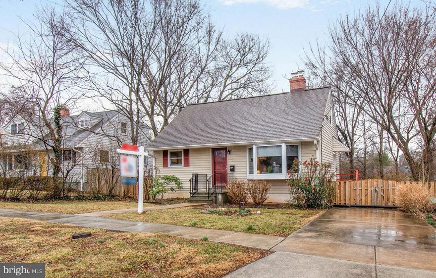 Welcome to 1002 Laredo Rd, a charming 4-bedroom, 2-bathroom Cape Cod single-family home that blends comfort & convenience. This spacious home offers a welcoming living room with a bay window & cozy fireplace, creating the perfect spot to relax. The kitchen features a walkout to a rear deck that overlooks a fully fenced, level yard, ideal for outdoor gatherings and play.  The first floor boasts two generously sized bedrooms & a full bathroom.   Upstairs, you'll find two additional bedrooms along with a large storage closet, providing ample space for all your needs. The basement level offers a fantastic recreational room, ideal for entertaining, as well as a second full bathroom. Additionally, the expansive storage/utility room with laundry facilities and direct access to the side yard adds functionality to the home.  Enjoy the convenience of being just one block from the scenic 
Updates Include Replacement windows, New Roof & Gutters (2018), New AC (2019) ,   New Washer/ Dryer (2021), Refrigerator (2021), Kitchen Floor (2023), Chimney, Flue, Cap (2023), New Furnace (2024)
Sligo Creek Trail & a playground area, perfect for outdoor activities. Shopping in Four Corners &downtown Silver Spring are just a short distance away, offering easy access to dining, shopping, & entertainment. Plus, with easy access to Metro Bus service, commuting to the Metro is a breeze.  Don’t miss out on this wonderful home – schedule your tour today!