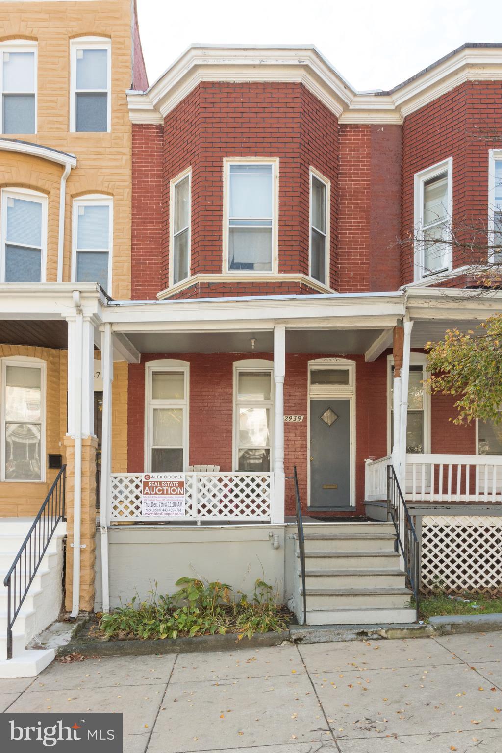 List price is opening bid only. BANKRUPTCY TRUSTEE'S AUCTION: Thursday, December 7th, 2017 @ 11:00am. Auction will be held @ ALEX COOPER GALLERY & ONLINE. $1,500 Deposit. Tenant occupied 3 bedroom/2 bath townhome located in "Walbrook." Gross Scheduled Annual Rent=$6,732. Part of a 75 property Bankruptcy Trustee's Auction. Check our other listings for more info. Do not miss!