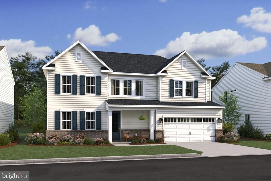 Welcome to Estates of Tuscarora, a brand-new community offering 1+ acre homesites within close proximity to commuter routes, shopping, parks, and Historic Downtown Martinsburg! This is the starting price for a To-Be-Built CANTERBURY home.  This 2,738 SF 2-Story colonial home includes a 2-car garage, 5-bedrooms, 3 baths on an unfinished basement, with an option to finish the recreation room and full bath. Offering an open floor plan, this home is perfect for both comfortable living and entertaining. This home includes an extra bedroom and full bath on the main level, ideal for guests, in-laws, or a flexible living space! The upstairs includes a loft area, 3 secondary bedrooms, laundry room and spacious Primary Bedroom with a private luxury bathroom. Included features: Kitchen Island, Granite Kitchen Countertops, Stainless Steel appliances, 42" Cabinets with hardware, Luxury Vinyl Plank Flooring in Foyer, Kitchen, Dining Area, and Family Room, Ceramic Tile flooring in Full Baths with Shower wall tile, to name a few! There is also an option to select a Farmhouse, Classic, or Loft Look for an all-inclusive upgrade throughout the home. Don't miss out on the opportunity to build this home from the ground up with the options that are important to YOU! Call and schedule your personalized appointment today! Ask about our closing cost assistance with the use of KHovnanian American Mortgage. **Photos are virtually staged renderings and may not reflect the starting price included finishes for the floor plan. Pricing and promotions are subject to change without notice. See Sales Consultant for more information**