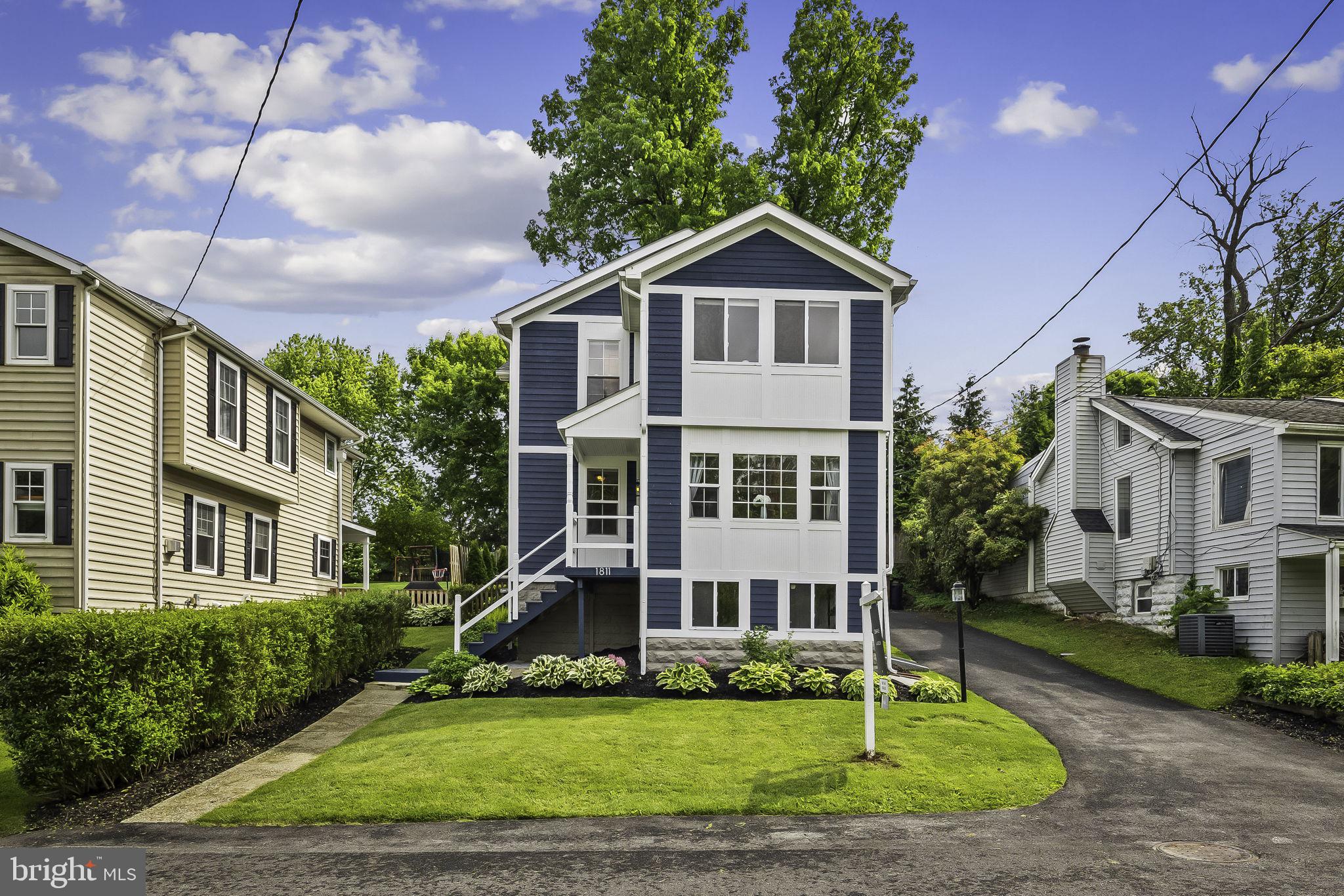 LOCATION, LOCATION, LOCATION!! Welcome to 1811 Roland Avenue, a beautiful 3-bedroom, 2-bathroom home in the highly coveted Ruxton area. Boasting 1700 square feet of smartly designed living space, this residence offers a blend of modern updates and timeless charm.
Through the front door you're greeted by a large, open and light-filled living room with hardwood floors. You have a separate dining room or flex space that the current owners use as a music/reading room. In the back of the house you have a large beautiful kitchen with updated cabinets, hardware, appliances, backsplash and granite countertops. A dining nook is the perfect place to have your breakfast or gather while family is cooking. Off the kitchen is an amazing 4-season room with stone floor, a pellet stove and french doors that lead out to your patio and large back yard. When all the doors and windows are open this makes for the best summer entertaining space.
Rounding out the first floor you have a bedroom and full bathroom. Upstairs in the front of the house you have a very large bedroom with wood floors and vaulted ceilings. This bedroom connects to a full bathroom and laundry area. The second large bedroom in the back also connects to a bathroom with a large soaking tub and its own vanity space. An additional porch is off the primary bedroom that's perfect for summer naps, a reading nook, office, or workout space.
Conveniently located in the Riderwood Elementary school district, this home offers not only a great living space but also a desirable location close to shops and restaurants.
Don't miss the opportunity to make this meticulously maintained home your own. New roof in 2022,. Driveway paved and entire exterior painted in 2022. Owners installed full home water filtration system. Newer hot water heater. Dual HVAC with Eco Bee smart thermostat. LED lights throughout the home. Granite counters installed in kitchen and bathrooms.