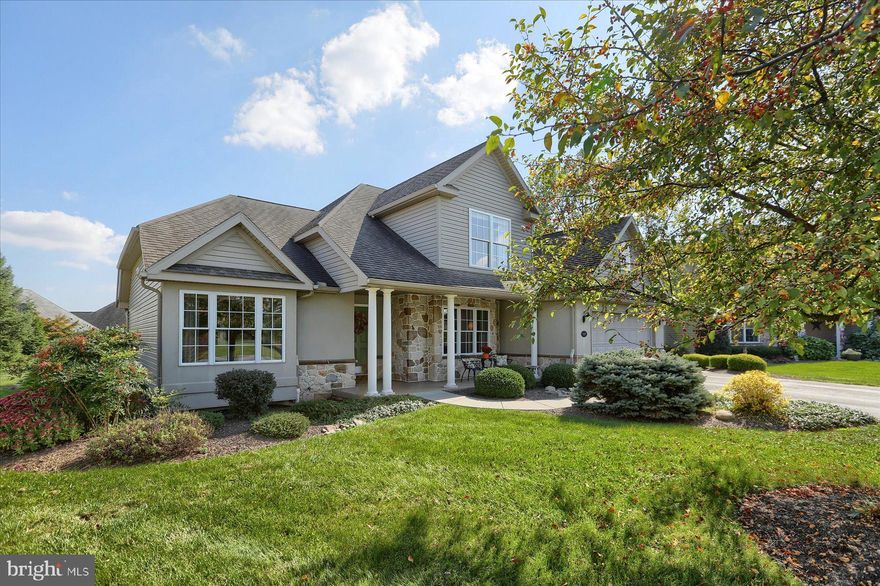 ***Offers have been received, offer deadline set for Thursday, October 19, 2023 @ Noon.***Have you been waiting for a home with a first floor Owners Suite to come available in Grandon Farms?  This custom built home by Michael Martin will not disappoint!  The homeowners have thoughtfully designed, customized and have enjoyed living here.  From the heated floors in the owners suite and kitchen area to the 3 zones for heating/air you may want to consider this home instead of building!  So much has been updated plus offers loads of storage and space...truly a treat to view!  The exterior living is another HUGE bonus...the front porch and covered patio with skylights are both professionally finished with epoxy. The paver patio that has an amazing awning that extends all the way out to cover it...who thinks of these things???  Enjoy the lovely water feature that has beautiful lighting so when you are sitting out back enjoying some down time you will be soothed with the sounds and enjoy the exterior lighting.  Did I mention you don't need to worry about mowing the lawns or snow removal??  Included in your monthly fees...if you want to make a change in your current lifestyle-this may be the home for you!  Schedule your appointment NOW!