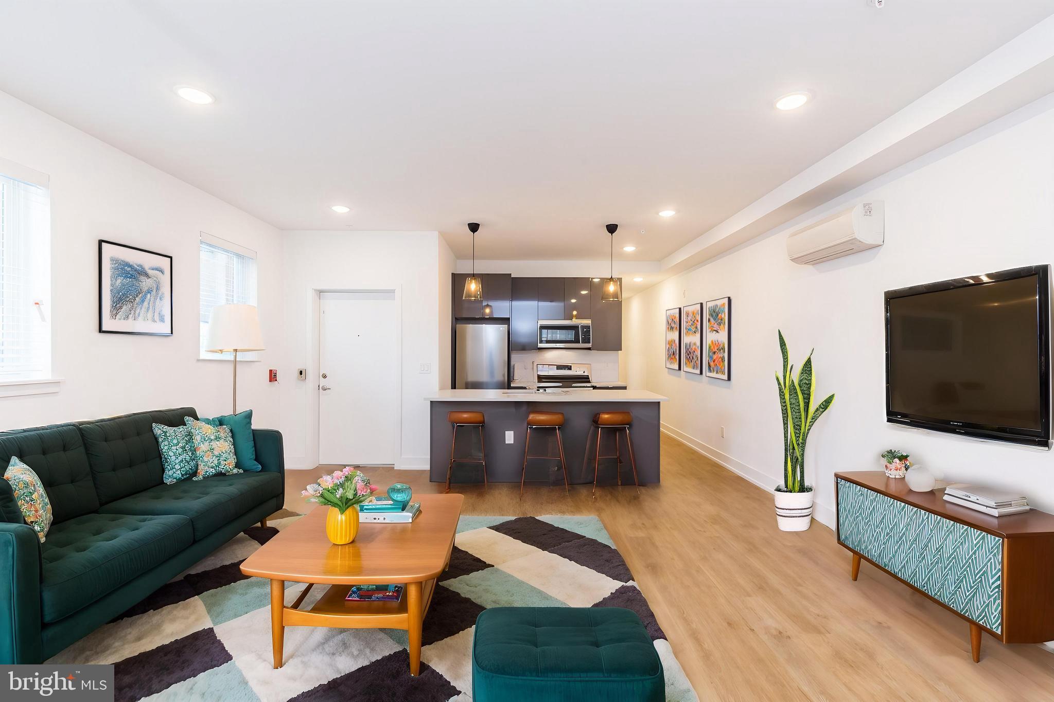 Available Early July:
Welcome to 1341 N Marston St #2! This contemporary 3 bedroom, 2 bathroom apartment features hardwood floors & recessed lighting throughout, in-unit laundry, common outdoor space, and more! Enter into the open floor plan with plenty of natural sunlight and room for different types of furniture set ups. The kitchen boasts cabinetry above & below for ample storage, subway tile backsplash, an island with counter seating & accent lighting, and stainless steel appliances including refrigerator, electric range, dishwasher, and microwave. Continue past the kitchen to view your first bedroom with a ceiling fan, closet, and ensuite bathroom with a glass shower stall. Back in the hallway, you can find a closet with a stacked washer/dryer and your second full bathroom. Head down the hall to the other two bedrooms each offering closet space and great natural light. A large, fenced in patio is shared with other tenants and great for entertaining in the warmer months! Schedule your tour today!
Lease Terms:
Generally, 1st month, 12th month, and 1 month security deposit due at, or prior to, lease signing. Other terms may be required by Landlord. $55 application fee per applicant. Pets are conditional on owner's approval and may require an additional fee, if accepted. (Generally, $500/dog and $250/cat). Tenants responsible for: electricity, cable/internet, and a $50/month flat water fee. Landlord Requirements: Applicants to make 3x the monthly rent in verifiable net income, credit history to be considered (i.e. no active collections), no evictions within the past 4 years, and must have a verifiable rental history with on-time rental payments. Exceptions to this criteria may exist under the law and will be considered.