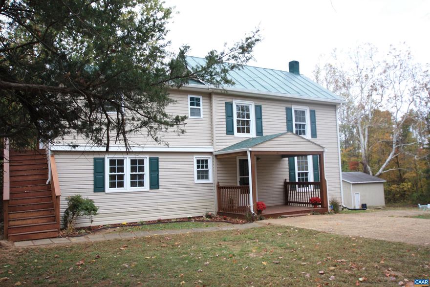 *** Staging has been completed and interior photos added***  WELCOME to Yancey Mills! This updated 1900's Farmhouse blends the charm of the past with modern conveniences all within close proximity to everything via amazing interstate access.   Whether you enjoy wineries, breweries, ski lodge activities, or a quaint small town with a top ranked school district you can have it all from here.   This property has room for a garden (with a hand pump already in place for easy watering), to have a few chickens, to tinker and create in the garage, or to sit back and enjoy the gazebo, decks and porches.  Come add your own touches and style to make the house your home.  All offers will be considered.,Quartz Counter,White Cabinets