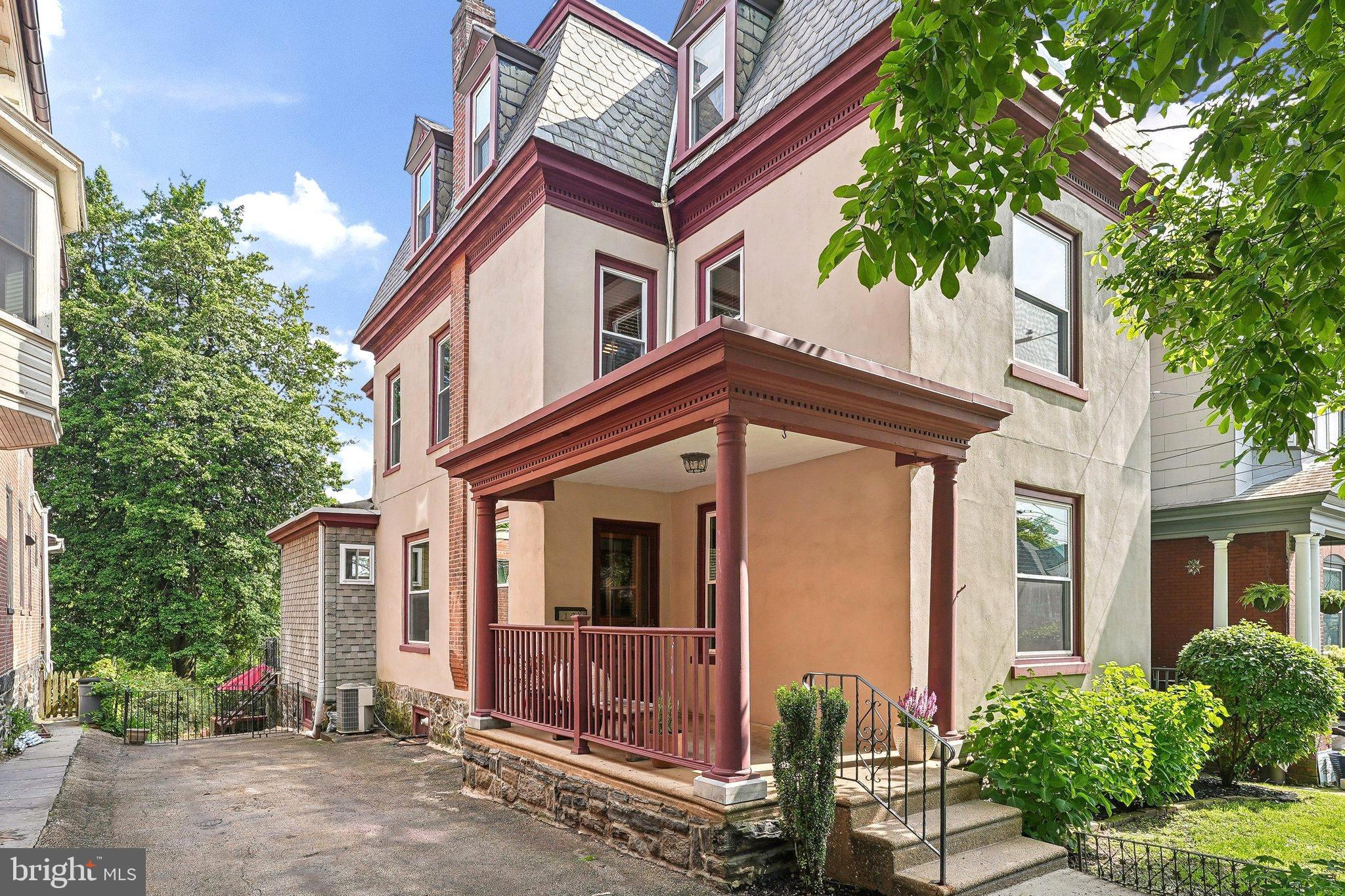 Open house canceled! Discover the charm of 108 Rochelle Ave, a thoughtfully updated home situated in the desirable Wissahickon section of Philadelphia. This spacious property boasting over 3000 square feet combines historic character with modern features, creating a harmonious blend that suits today’s lifestyle. As you enter, you'll be greeted by a warm and welcoming living room, complete with original hardwood floors, high ceilings, a cozy wood-burning fireplace, and plenty of natural light streaming through the windows. The recently renovated kitchen is designed to impress, boasting soapstone countertops, stainless steel appliances, a "marble" subway tile backsplash, and ample cabinetry, making meal prep a breeze. Adjacent to the kitchen, you'll find a stunning dining room, perfect for hosting family gatherings or elegant dinner parties, with plenty of space to entertain in style. Upstairs, the home continues to impress with 5 generously sized bedrooms, each offering spacious closets and contemporary fixtures that enhance both comfort and style. The updated bathrooms feature pedestal sinks, modern tile work, and quality finishes, adding a touch of elegance to your daily routine. The unfinished basement offers a versatile space, ideal for a home office, fitness area, or additional storage. Step outside to your own private backyard oasis—a perfect spot for morning coffee, weekend BBQs, or relaxing in the fresh air. Ideally positioned just a short walk from the Wissahickon train station, this home provides quick access to Center City, the vibrant shops and dining of Main Street Manayunk, and the picturesque trails of Wissahickon Valley Park. Plus, you’re just minutes away from the shopping, dining, and world-renowned universities in Center City and Main Line, including PCOM, Temple, Drexel, Chestnut Hill College & St. Joe's. With convenient off-street parking for 3 vehicles and a location in one of Philadelphia's most sought-after neighborhoods, this property is truly a rare find. Don’t miss the opportunity to make it your own—schedule a private tour today.